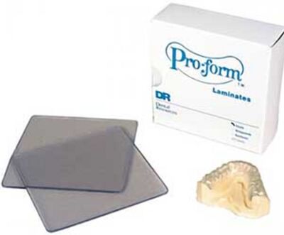 ProForm Dual Laminate (E-Gasket), 5'' x 5'' .080 (2mm) thick, Clear