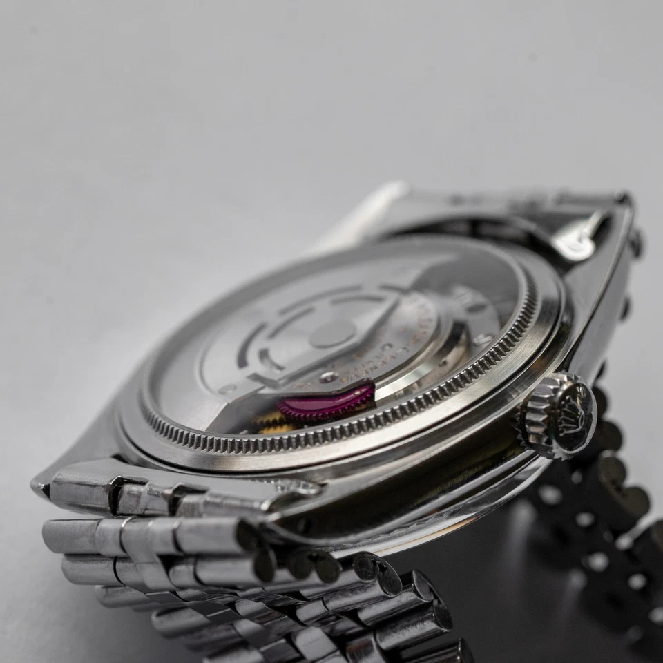 Extra-Slim Sapphire Exhibition Caseback for Vintage Rolex Datejust - Image 3 of 4