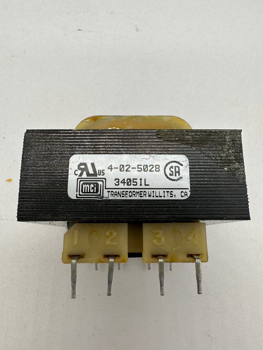 MCI Transformer 4-02-5028 CONTROL TRANSFORMER 115/230V MCI Transformer 4-02-5028 CONTROL TRANSFORMER 115/230V