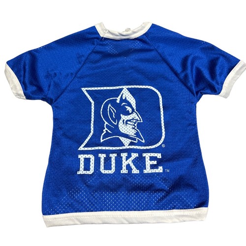 Vintage USA Made All Star Dog Pet Jersey - Duke Blue Devils University - Sz M