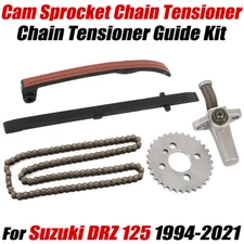 Timing Chain Tensioner Guide Cam Sprocket Kit For SUZUKI DR-Z 125 DRZ125 94-2021