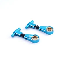 Powerhobby Aluminum Adjustable Front Upper Arm Set Tamiya TT02