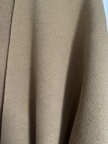 Ann Taylor Loft Womans Tie Wrap Tan Vest Small Sleeveless Front Buckle - Picture 8 of 14