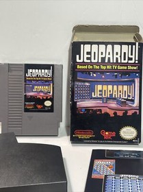 Jeopardy! (Nintendo Entertainment System, 1987)NES CIB Complete In Box