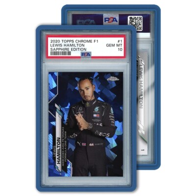GradedGuard PSA Graded Card Protective Case Display Bumper -SAPPHIRE- NEW