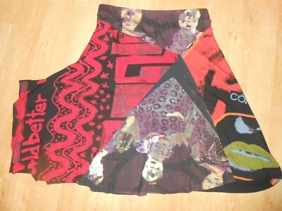jupe colorée DESIGUAL taille XL ou 42 - Photo 1/2