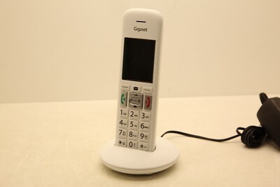 GIGASET E370H Schnurloses Telefon Weiß   Guter Zustand