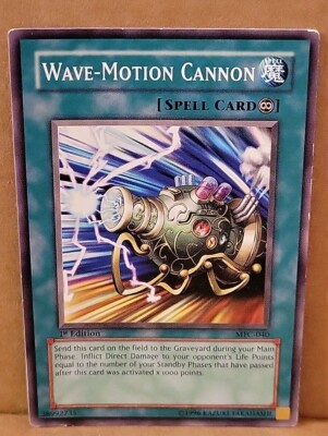 Yugioh Wave-Motion Cannon MFC-040 Common 1st Ed, LP