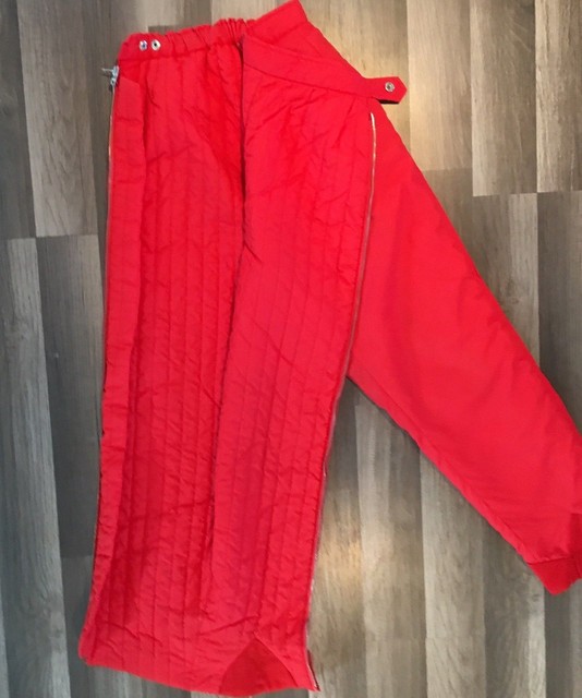 Ljungberg Saska Parrott Ski Co Womens Vintage Red Ski Pants Made Norway 12 Med | eBay