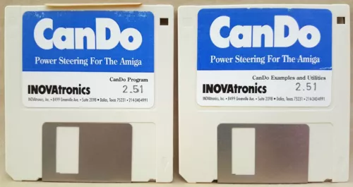 CanDo v2.51 Multimedia Authoring System DISKS ONLY ©1993 INOVAtronics for Amiga