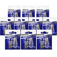 10X Neolux P21W 21W 12V Ba15S Signalbeleuchtung Und Innenbeleuchtung