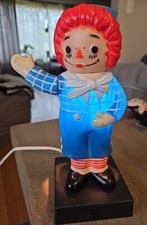 VTG RAGGEDY ANDY NIGHT NITE LIGHT BOBBS MERRILL See All Pics And Description