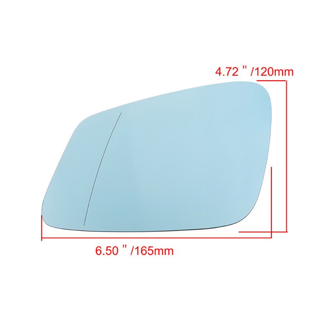 2012 BMW 528i Left Door Mirror Driver Side Glass Housing 51167283611 eBay