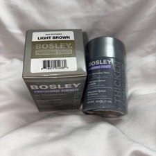 Bosley Thickening Professional Strength Fibers 12g/0.42 oz. Light Brown NIB