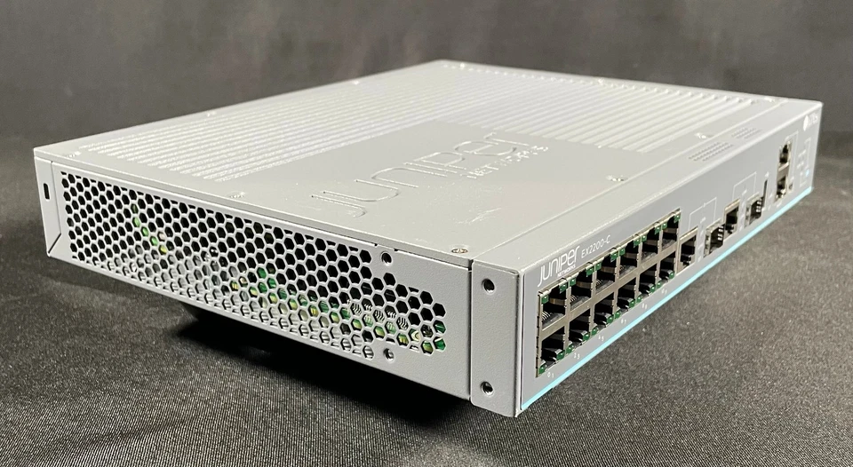 Juniper Networks EX2200-C-12T-2G 12 Port Gigabit Switch - Same Day Shipping - Image 2 of 4