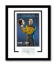 Star Trek Data Brent Spiner Autographed Signed 11x14 Framed Photo ACOA