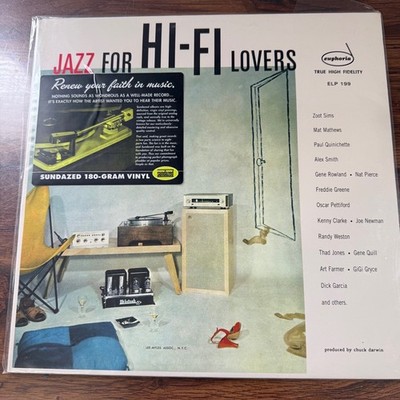Jazz For Hi-Fi Lovers LP Record 2004 Sundazed 180g Vinyl Compilation Jazz New