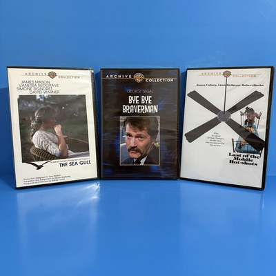 #ad #ad Warner Brother Archive Collection Lot Of 3 Braverman Sea Gull Last Of The Mobi $29.99