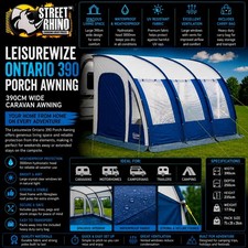 Eddis Avante 576 Caravan Ontario Porch Awning 390 Blue