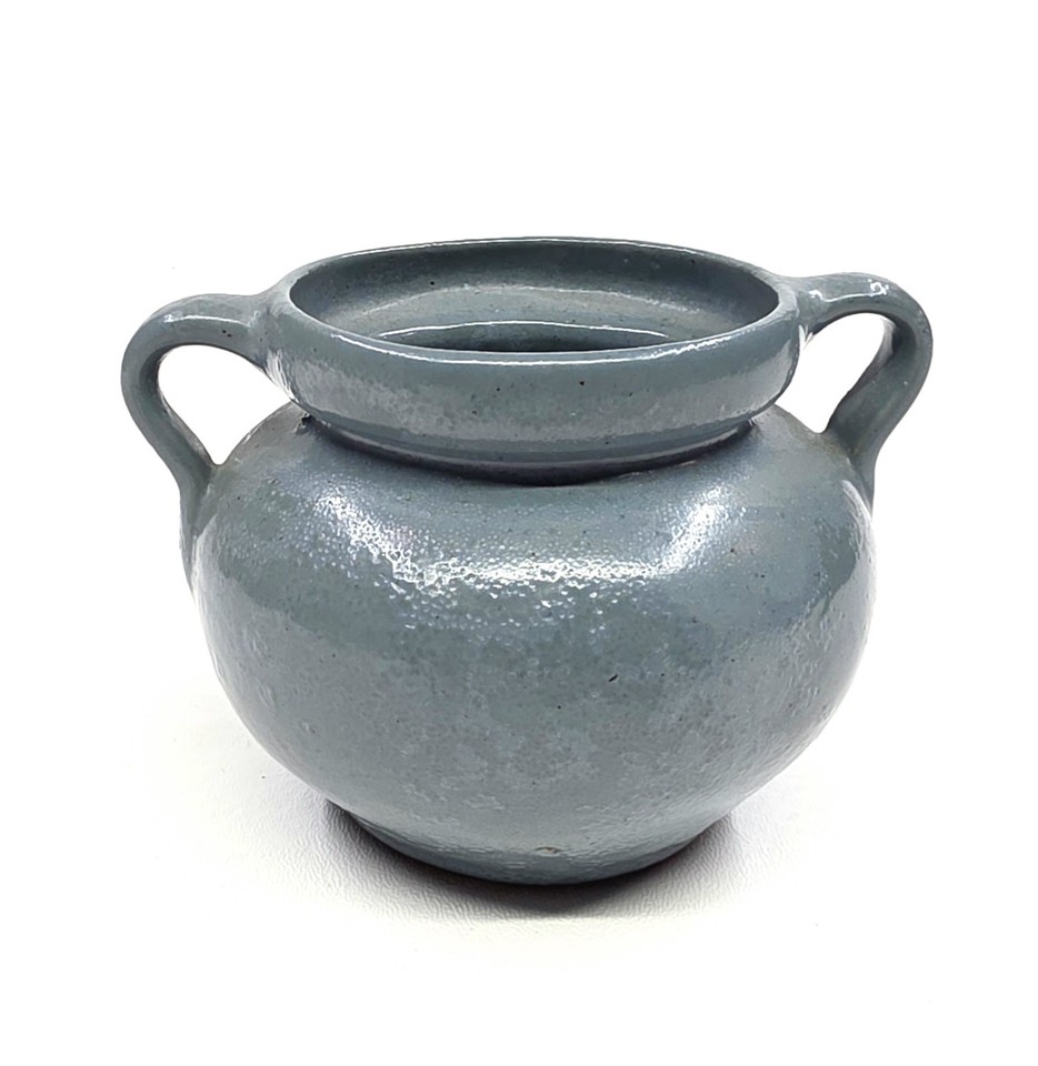 Vintage CORNELISON BYBEE Double Handle Pottery Vase Mission Arts Crafts Studio 