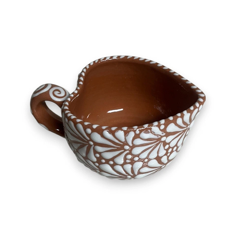 Talavera Heart Mug | Handcrafted Mexican Coffee Cup - Image 3 of 4