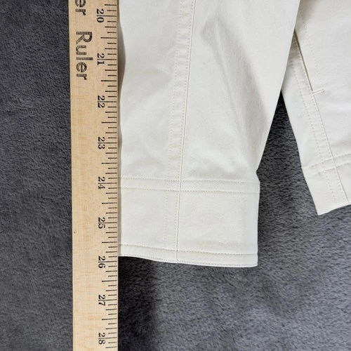 Lululemon Woven Button-Up Overshirt Mens XL Light Ivory LM3FX4S Jacket New image 7