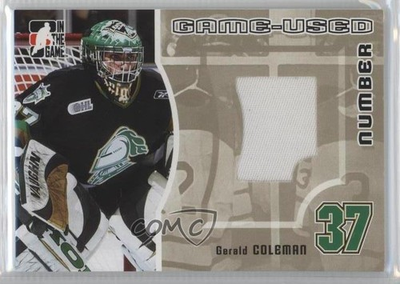#ad 2005 06 ITG Heroes and Prospects Gold 10 Gerald Coleman #GUN 51 Rookie RC 2a8 $22.68