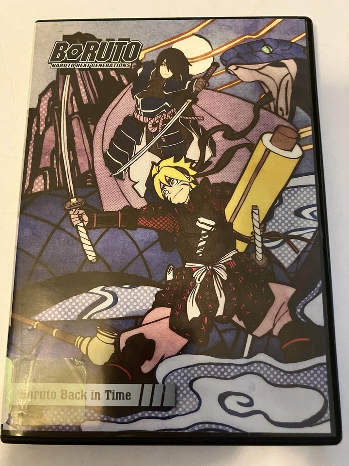 BORUTO NARUTO NEXT GENERATIONS DVD 2017 BACK IN TIME SUPERNATURAL NINJA PUPPETS - Image 2 of 4