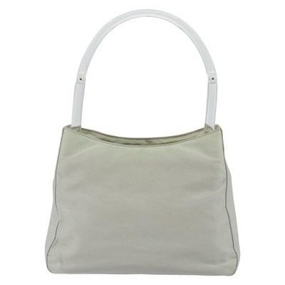 PRADA Hand Bag Nylon Baby Blue Clear Auth ti3873 | eBay