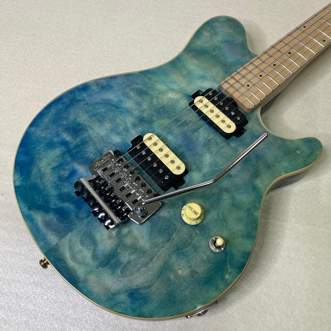 Electric Guitar Sterling by Music Man AX40 2024 Trans Blue HH Made