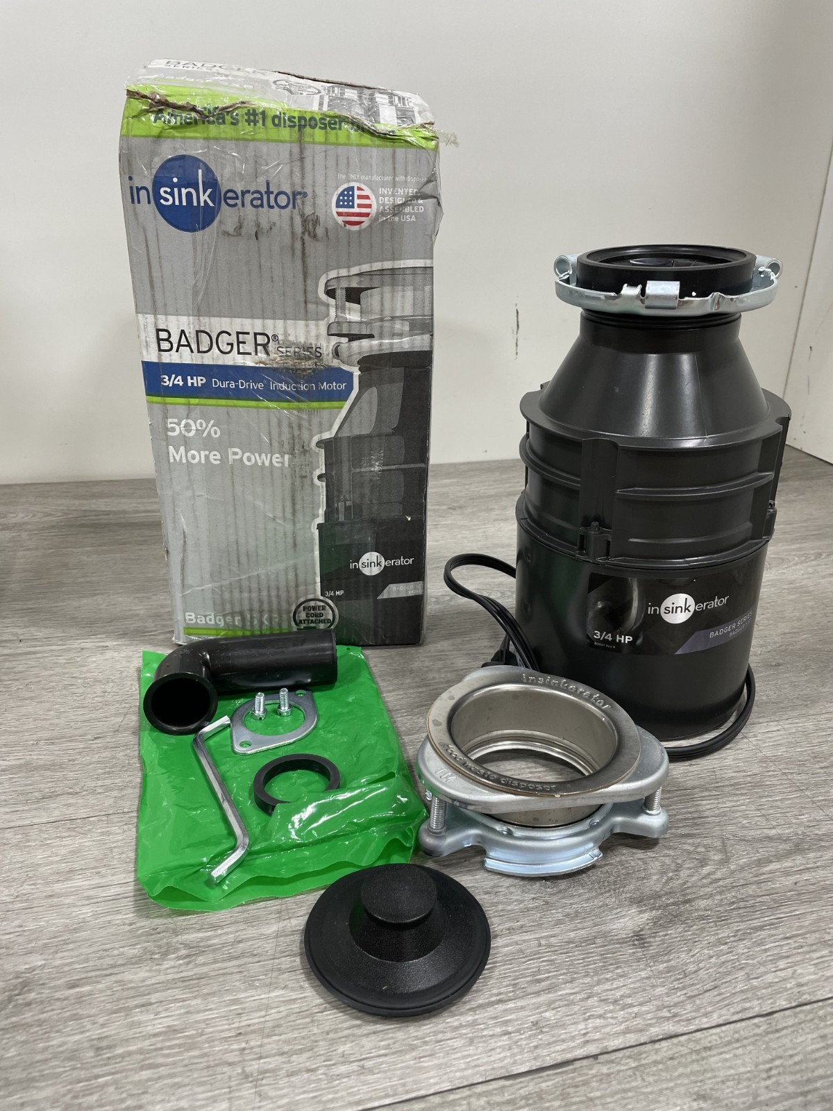 InSinkErator BADGER5XP Badger 5XP Garbage Disposal .75 HP