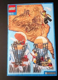 LEGO Orient Expedition Adventurers Aero Nomad 7415 In 2003 New Retired