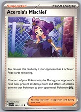 Acerola's Mischief 180/217 Uncommon Ascended Heroes Pokemon Near Mint