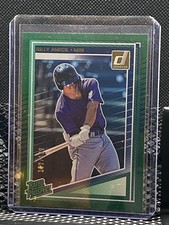Billy Amick 2025 Donruss Rated Prospect Green #152/199 - Twins