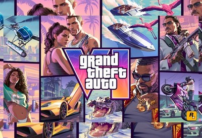 GTA 6 Poster Grand Theft Auto VI 19x13 Wall Art Gaming Decor P5
