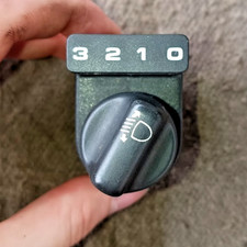 Classic Austin Rover Mini Mpi Dash Headlight Aim Adjuster Switch Classic Austin Rover Mini Mpi Dash Headlight Aim Adjuster Switch