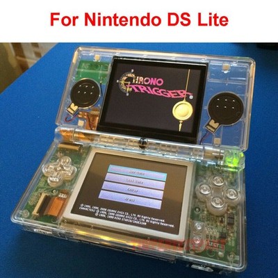 Full Replacement Housing Shell Screen Lens Clear For OEM Nintendo DS