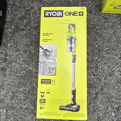 Ryobi One+ 18V Cordless Stick Vacuum Cleaner Bagless Tool Only Model PCL720B