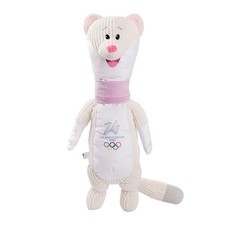 (80CM) Milano Cortina 2026 Winter Mascot Tina Plush Pillow Blanket