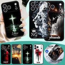 Savior Art Cross Case For Samsung S25 S26 iPhone 16 15 17 Pro Custom Phone Cover