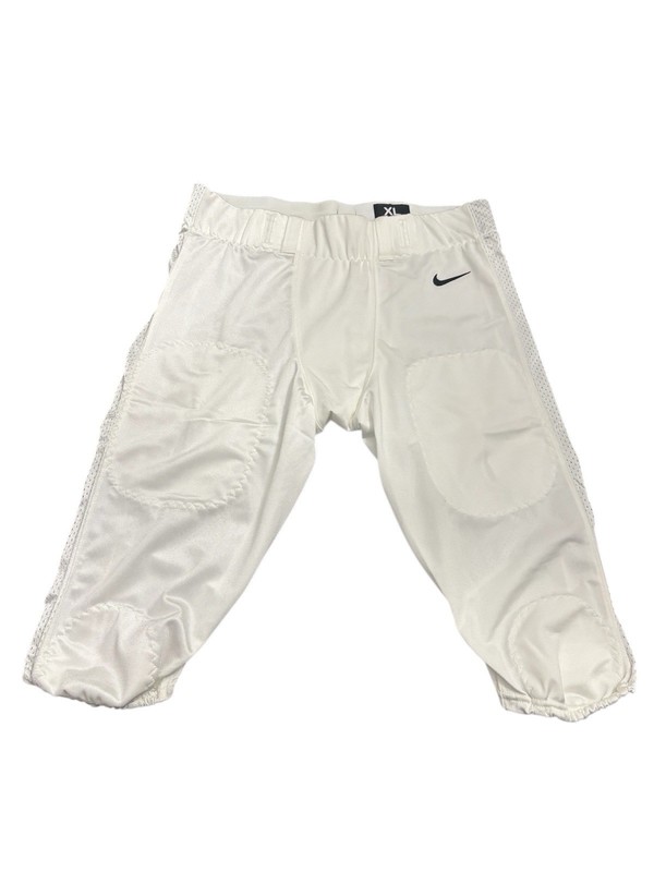 New Nike Vapor Team White Football Pants Men's Size XL 908728-100