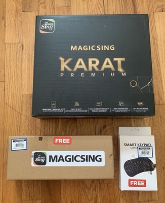 Magic Sing Karat Premium With KP Wireless Microphone & Smart Keypad Controller