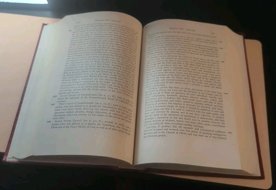 THE SOURCES OF CATHOLIC DOGMA Denzinger 1957 Facsimile Reprint HARDCOVER VG Foto 4 de 4