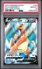 2022 POKEMON SWORD & SHIELD BRILLIANT STARS #153 FULL ART/CHARIZARD V PSA 10
