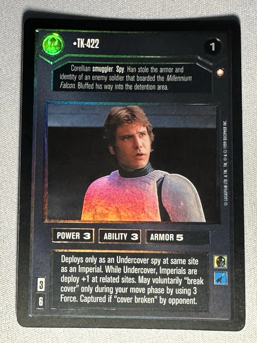 Star Wars CCG Han Solo Individual Trading Card Games for sale - eBay