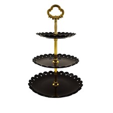 Artliving 3-Tier Plastic Cake Stand Dessert Stand Cupcake Stand Tea Party Servin