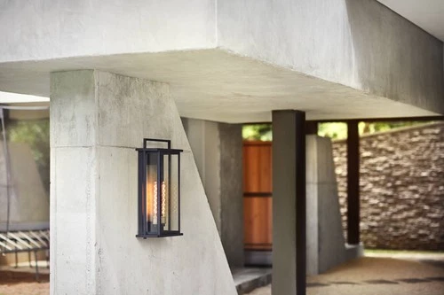 Hinkley Langstone 28" High Black 2-Light Outdoor Wall Light - Picture 5 of 7