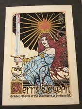 Malleus Poster Jerry Joseph Jackmormons Portland 2023 Widespread Panic Sperry