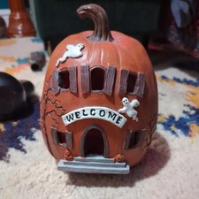 Tk Maxx Halloween Haunted Spooky Jack O Lantern Witch Pumpkin House. 