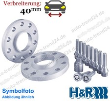 HR Spurverbreiterung DR 40mm/Achse ABE für Smart Fortwo Cabrio 450 Bj. 2004-2007